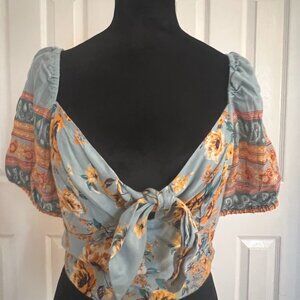 Band of the Free Women's Boho Cropped Top